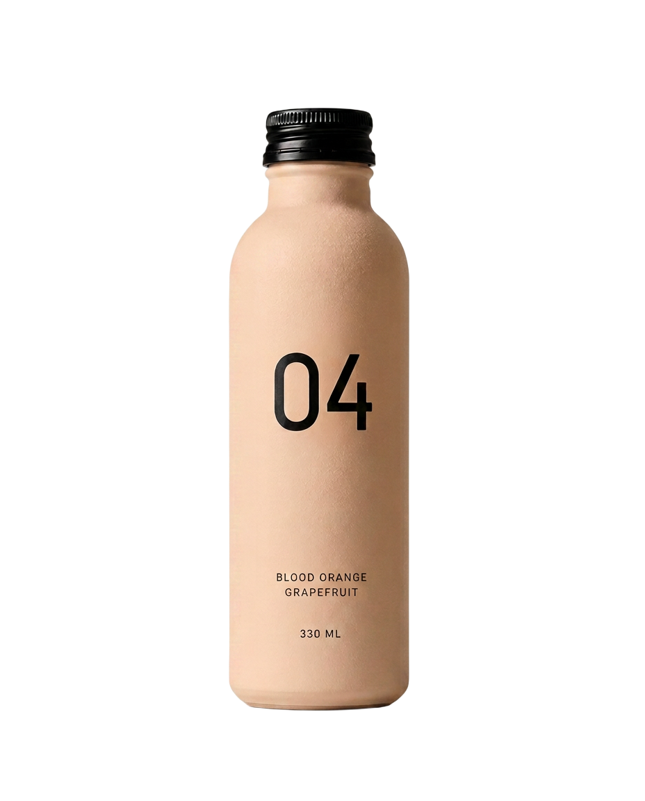 04 Blood Orange Grapefruit, Soft Apricot 330 ml bottle